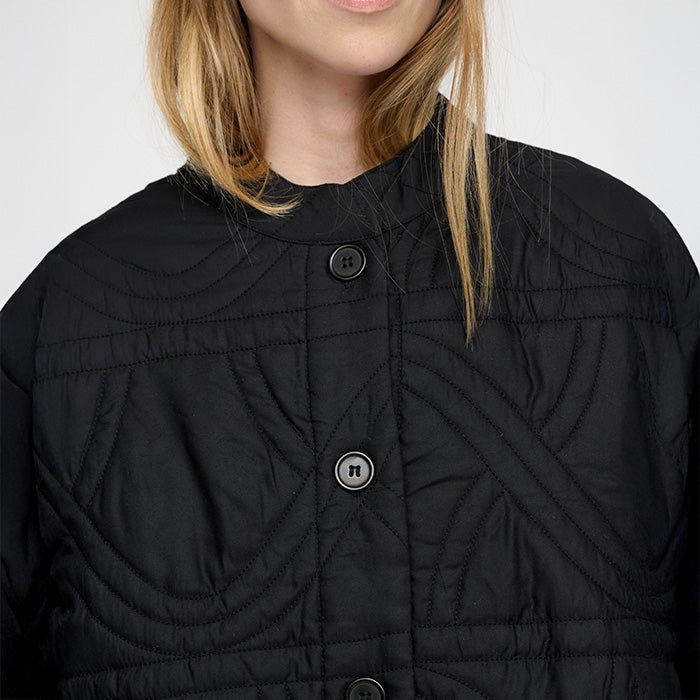 Lea Silky jakke | Sort