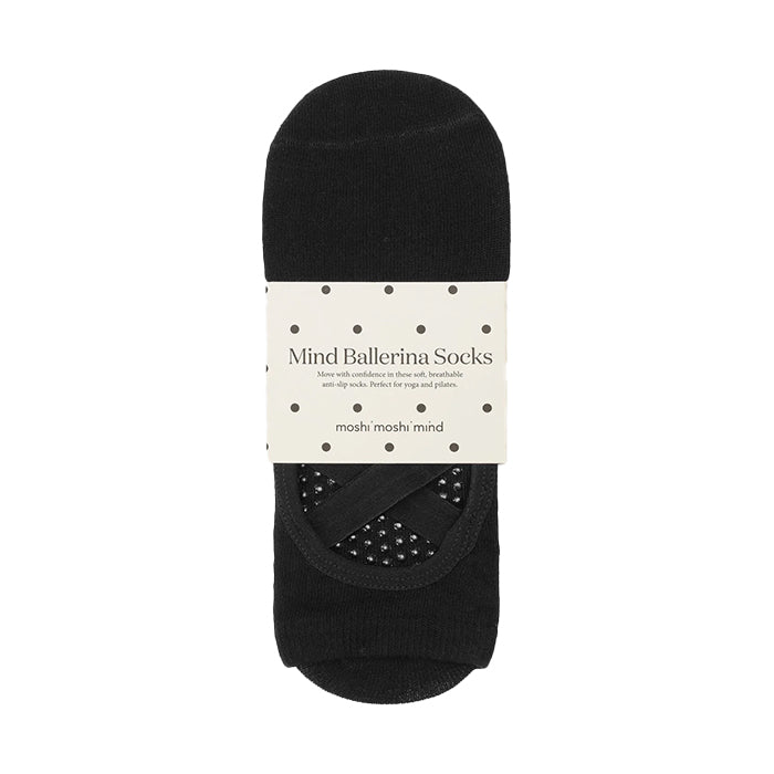 Anti-slip ballerina-strømper | Sort
