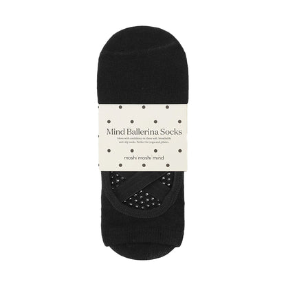 Anti-slip ballerina-strømper | Sort