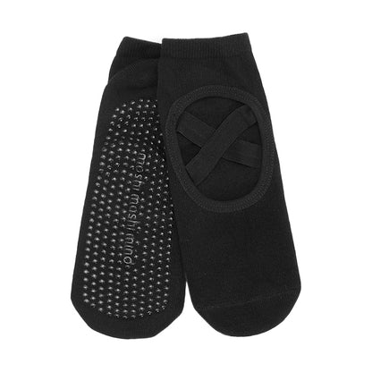 Anti-slip ballerina-strømper | Sort