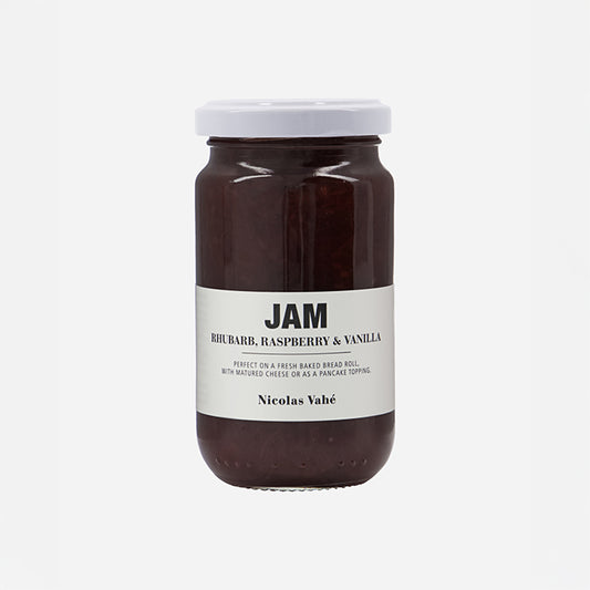 Marmelade | Rabarber, hindbær & vanilje