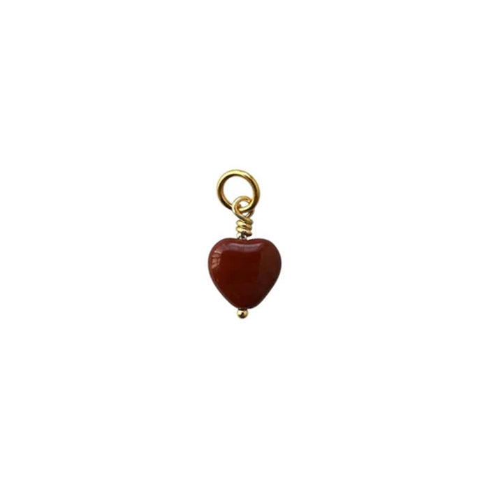 Hjerte vedhæng | Brown