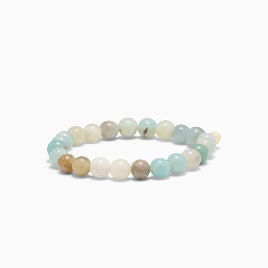Krystal armbånd 8mm | Amazonit