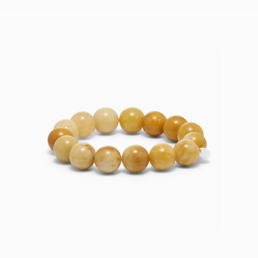 Chunky krystal armbånd | Orange Aventurin
