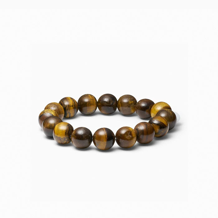Chunky krystal armbånd | Tiger Eye