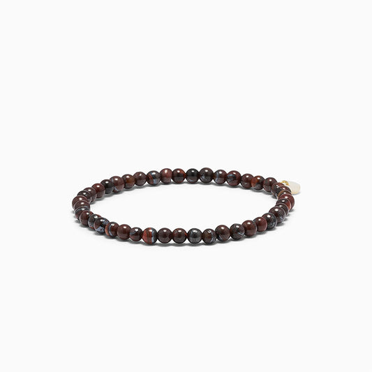 Krystal armbånd 6mm | Red Tiger Eye