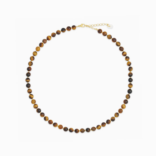 Krystal halskæde | Tiger Eye