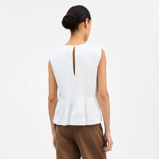 Pavlova top | Hvid