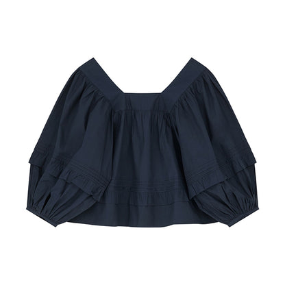 Alice blouse | Dark navy