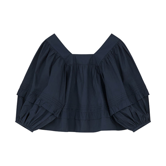 Alice blouse | Dark navy