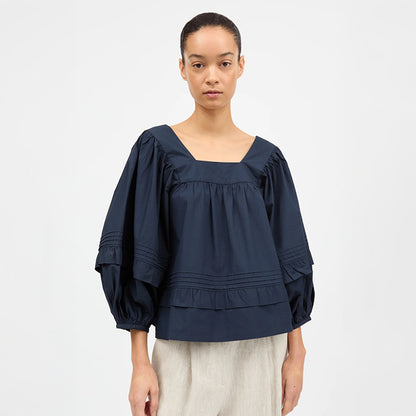 Alice blouse | Dark navy