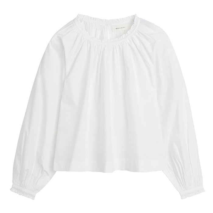 Carrie Blouse | Optic White