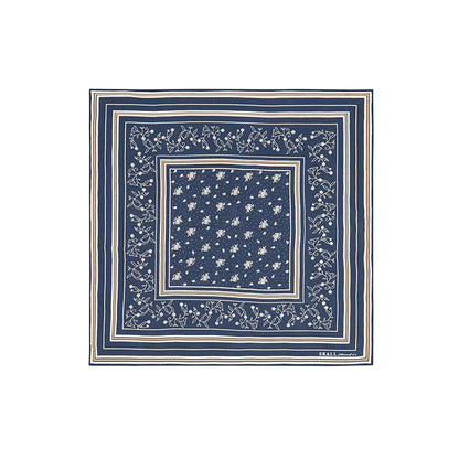 Classic scarf 55x55 | Dark navy