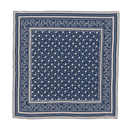 Classic scarf 90x90 | Dark navy
