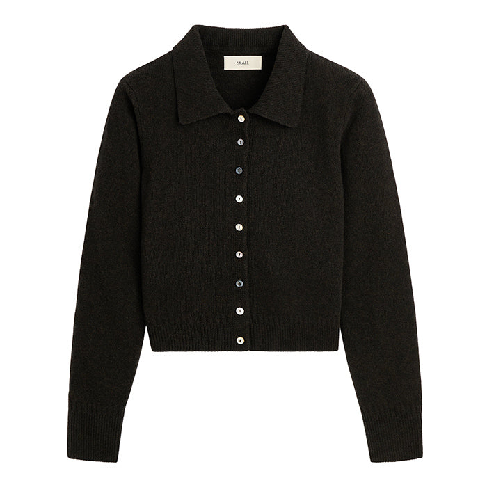 Paulina Cardigan | Dark Brown