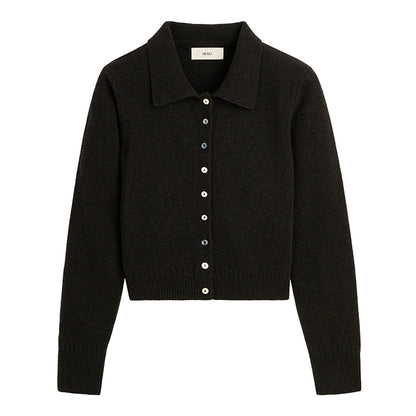 Paulina Cardigan | Dark Brown