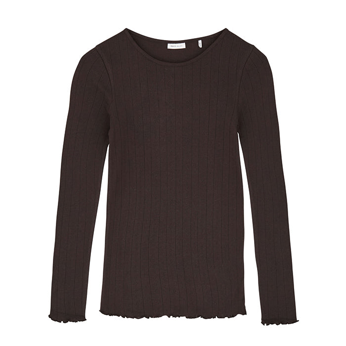 Edie Blouse | Dark Brown