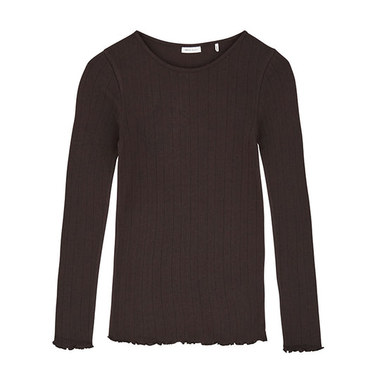 Edie Blouse | Dark Brown