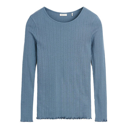 Edie Blouse | Faded Blue