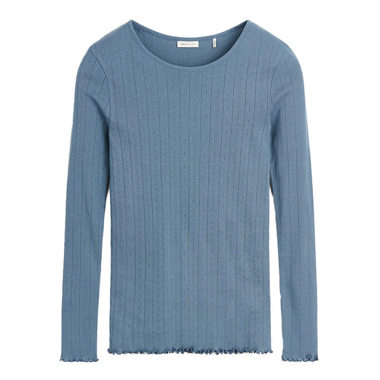 Edie Blouse | Faded Blue