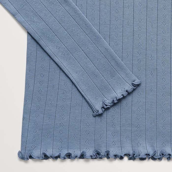 Edie Blouse | Faded Blue