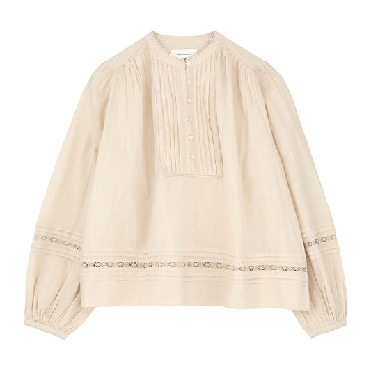 Leaf skjorte | Antique beige