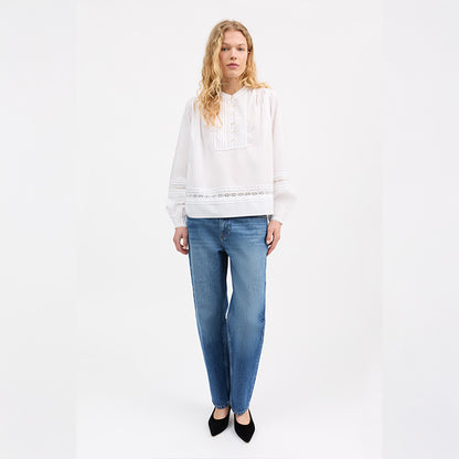 Leaf skjorte | Optic white