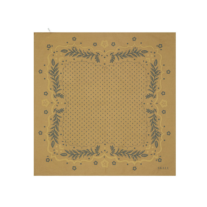 Juniper scarf 55x55 | Khaki