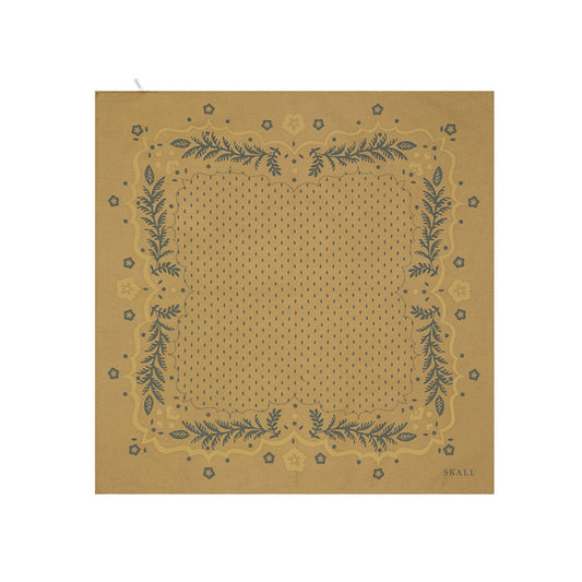 Juniper scarf 55x55 | Khaki