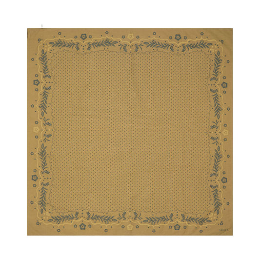 Juniper scarf 90x90 | Khaki
