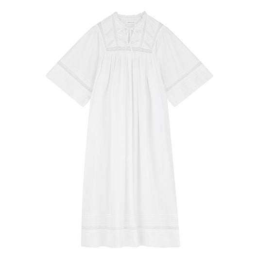 Magnolia kjole | Optic White