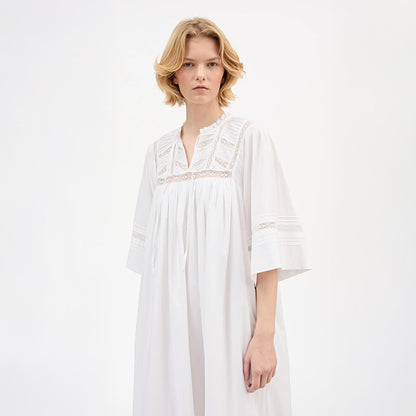 Magnolia kjole | Optic White