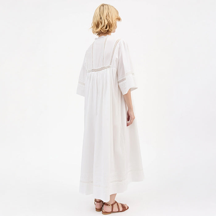 Magnolia kjole | Optic White