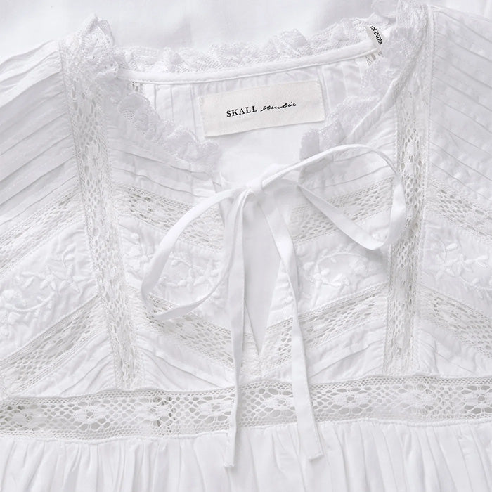 Magnolia kjole | Optic White