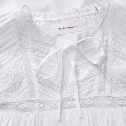Magnolia kjole | Optic White