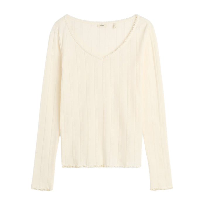 June V bluse | Ecru