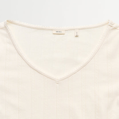 June V bluse | Ecru