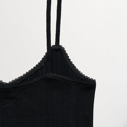 June singlet | Black