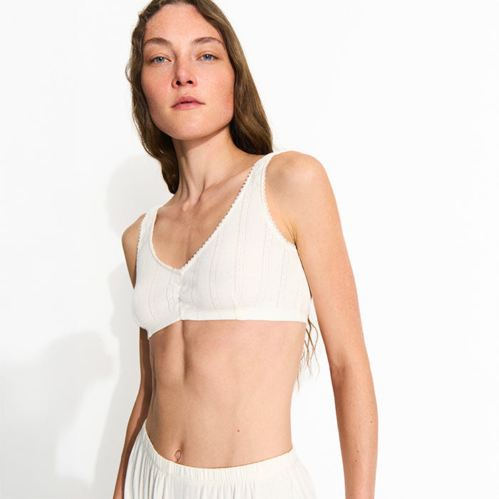 June Bra | Ecru