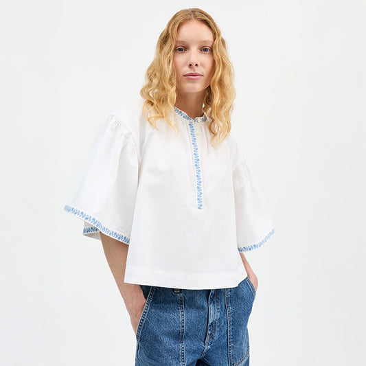 Bonne blouse | Optic White