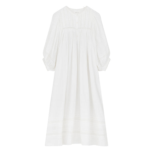 Florentine kjole | Optic White