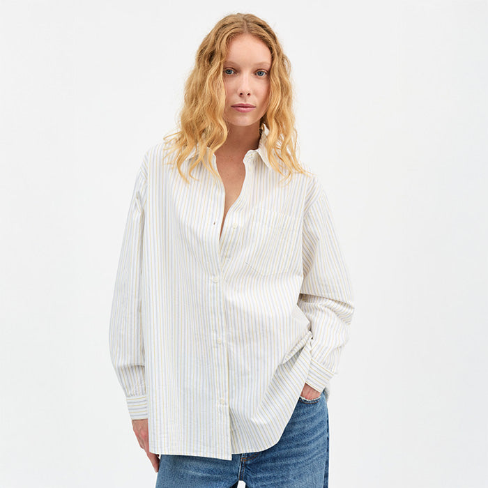 Edgar skjorte | Yellow Stripe