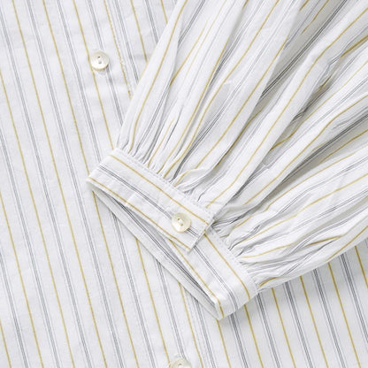 Vita skjorte | Yellow Stripe