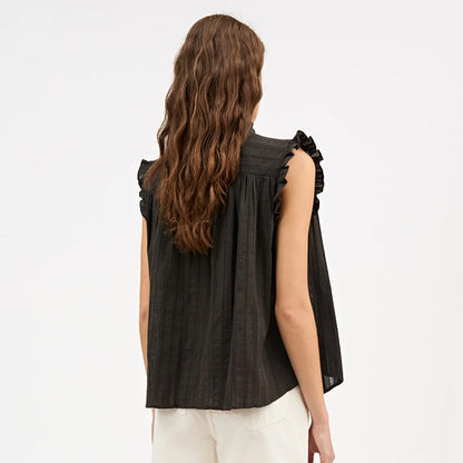 Juliane top | Sort