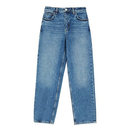 Allison cropped jeans | Slouchy Blue