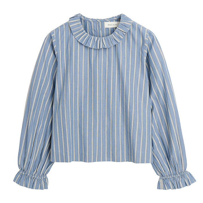 Cornflower skjorte | Blue/White Strib