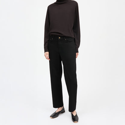 Allison cropped jeans | Black