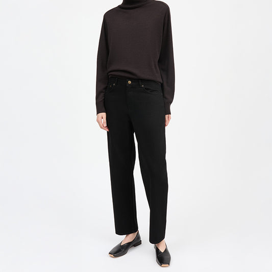 Allison cropped jeans | Black