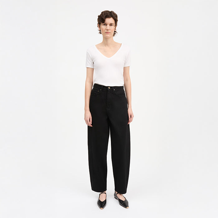 Bille barrel jeans | Black