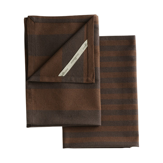 Stribet viskestykke | 2-pak